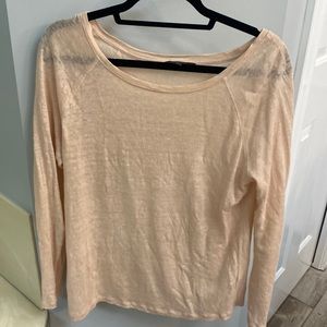 Super comfortable top from Banana Republic. Peach color